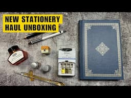 Unboxing Vanness Pen Shop 😱 Fancy Pen Nibs, Pencils & the COOLEST Swatch Book Ever!