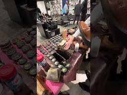 Shoe Shine workshop at Allen Edmonds - #shineyourdangshoes #shoecare #alwaysbefly
