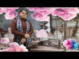 Cotton Candy बनाकर ₹5000 महीना कमाएं🔥| Cotton Candy Making Machine | Foodmart Agro Engineering Noida