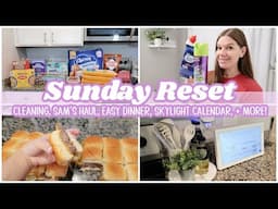 Sunday Reset Vlog ✨ Clean with Me, Cook with Me + Weekly Reset Routine!