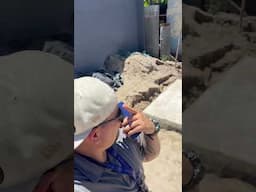 ASÍ VA QUEDANDO LA CASITA, LA FOSA SÉPTICA TERMINADA