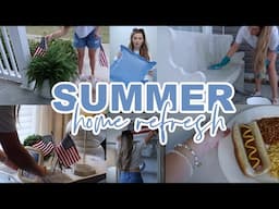 2025 SUMMER CLEAN + DECORATE | SUMMER HOME REFRESH | DECORATING FOR SUMMER! | Lauren Yarbrough