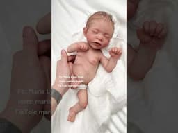 Dainty PREEMIE Baby Silicone Girl Doll Kairi  #reborndoll  #baby  #siliconebaby #reborns #shorts