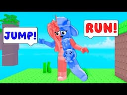 COMBINE US 2 Player Obby With IamSanna! (Roblox)