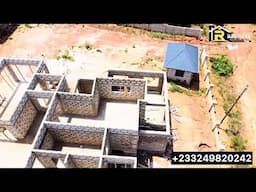 Building In Ghana || Our Final Block works is Done || Elmina Project