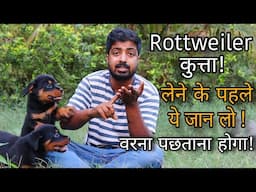 रॉटवेइलर कुत्ता लेने से पहले ये जान लो नहीं तो पहचान पड़ेगा! Rottweiler puppy Muzaffarpur, patna.