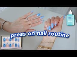 Salon quality nails at home for less 💅🏼✨🎀  (easy, long lasting + affordable)