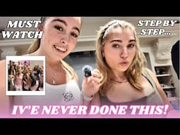 BESTIES and baking learn to bake with me l favourite night l I’ve never Done this | baking class