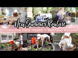 SUMMER ROUTINE MOM OF 4 // 6:30am PRODUCTIVE, CALM, HEALTHY DAILY ROUTINE FOR SUMMER