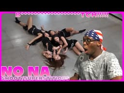 👏🏾THEY.👏🏾DON'T.👏🏾PLAY!!! 🫨😫 | no na - shoot (+62)/superstitious (213) Dance Practice REACTION