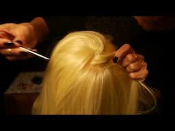 Tingly scalp scratch, brushing & sectioning - Soft spoken ASMR