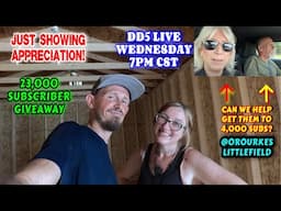 WE HIT 23,000 SUBS. NOW LET US SHOW YOU SOME LOVE | couple, tiny house, homesteading, off-grid |