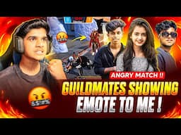 DFG GUILDMATES😨 SHOWING EMOTE🤬 TO ME | 4 V 4🎯| DFG REVENGE🔥| FREE FIRE IN TELUGU #dfg #freefire