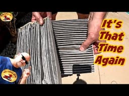 NOT GOOD!  What a 3 Month Old CABIN FILTER LOOKS LIKE..TIME TO CHANGE NOW! POLLEN and Dust is COMING