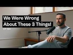 We were wrong! 3 things we're adjusting our perspective on - Coffee Roaster Warm Up Sessions Podcast