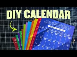 How to make your own Calendar | DYI calendar
