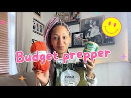 How to start prepping on a BUDGET ♡  HG Designs Crochet ♡ #prepper