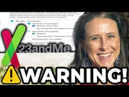 Delete Your DNA Data From 23andMe Now! Research EXPERT Explains Why