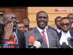 NO JOKE LAWYER DANSTAN OMAR SPEAK AFTER DIG LANGAT STEPPED ASIDE OVER ALBERT OJWANG DEATH AT POLICE