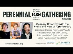 PFG 2024: Culinary Creativity with the Fruits and Nuts of Agroforestry