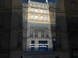 This Paris Building is Fake!