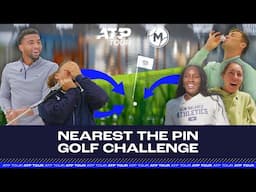 ATP and WTA Stars Take On "Nearest The Pin Golf" Challenge 🤣