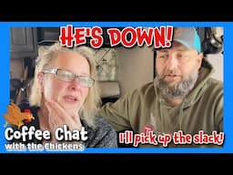 HE’S DOWN!! ‼️‼️ I’M ON MY OWN!