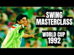 Wasim Akram's All Wickets in World Cup 1992 | Swing Bowling Masterclass in Cricket