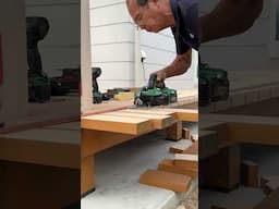 Carpenter Just Cutting Woods to Length