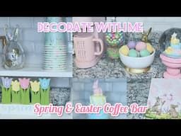 2025 Spring and Easter Coffee Bar with Relaxing ASMR