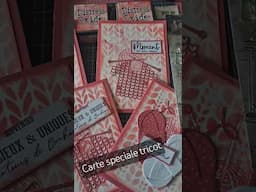 #scrapbooking #carte #tricot