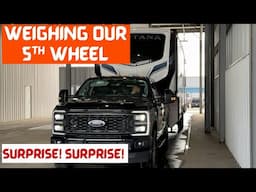 An RV MUST DO!! Weighing your RV