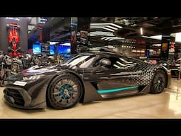 F1RST MOTORS DUBAI: Hypercar Heaven! AMG ONE, 812 Comp A, SVJ STARTUP SOUND & DRIVES