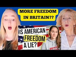Why I feel more free in Britain than in America - Brits React