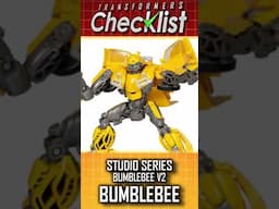 ✅ Transformers CHECKLIST: Studio Series PART 132 - Bumblebee (Version 2) BUMBLEBEE