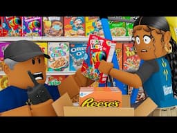 MY NIECE FIRST JOB AT WALMART!! *CRAZY MANAGER!!* | Bloxburg Family Roleplay