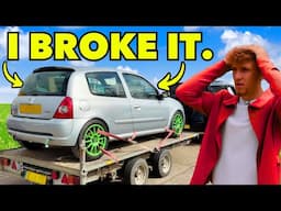 Making My Renault Clio 172 TRACK READY (GONE WRONG!)