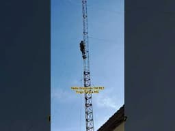 Desmontando a Torre da Rádio Expressão FM de #pingodaguamg