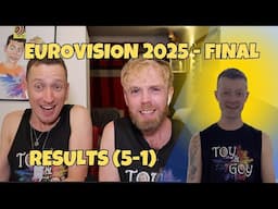 EUROVISION 2025 - GRAND FINAL - RESULTS (5-1) - TOY & GOY EDITION