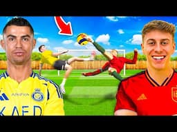 1 Pro Footballer VS 2 Average People