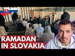 This is how Slovak Muslims live during Ramadan [Iftar & Taraweeh VLOG]