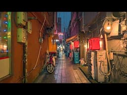 Gloomy Seoul Night Walk 🌧️ | Along Seongbukcheon’s Wet Paths | 4K HDR