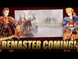 Final Fantasy Tactics - It's Finally Getting a Remaster!