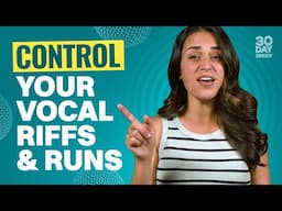 Vocal riffs and runs exercises and AGILITY - EASY singing lesson for beginners