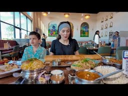 Eating VEGETARIAN SOUTH INDIAN FOOD | I wasn't expecting THIS.