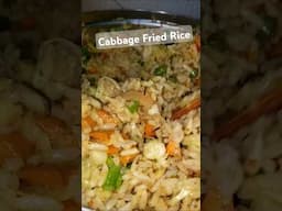 Cabbage Fried Rice #xplore #healthyfam