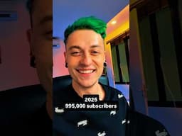 14 years to get 1,000,000 subscribers