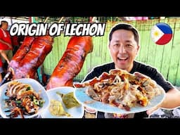 BEST LECHON I've Ever Had! Ruthy's Lechon in Talisay City 🇵🇭 Amazing Filipino Street Food in Cebu!