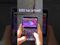 Gaming On! New toy for you gamers! #gadgets #ips #r36s #toysandhobbies #playtime #gamer #gameaddict
