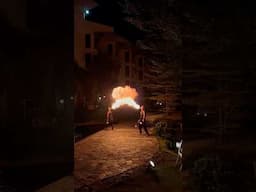 A symphony of fire, a dance of light.